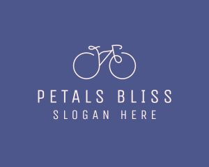 Minimalist Bicycle Bike logo design