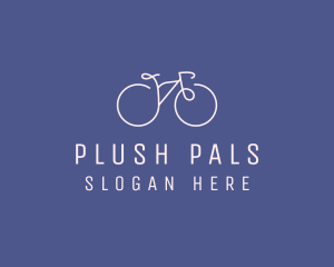 Minimalist Bicycle Bike logo design