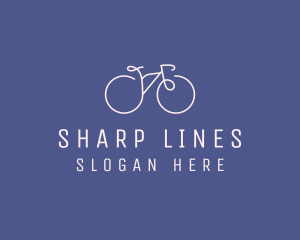 Minimalist Bicycle Bike logo design