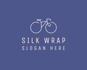 Minimalist Bicycle Bike logo design