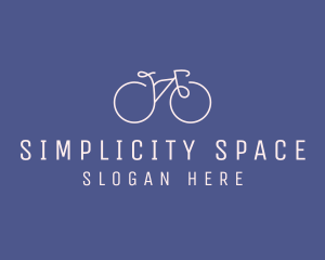 Minimalist Bicycle Bike logo