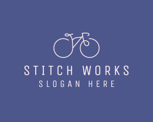 Minimalist Bicycle Bike logo design