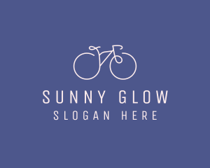 Minimalist Bicycle Bike logo design