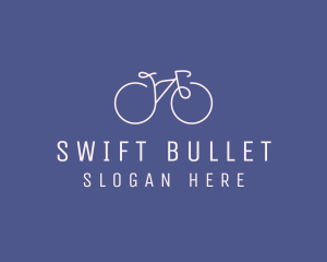 Minimalist Bicycle Bike logo design