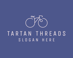 Minimalist Bicycle Bike logo design