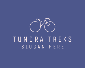 Minimalist Bicycle Bike logo design