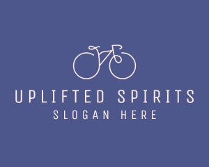 Minimalist Bicycle Bike logo design