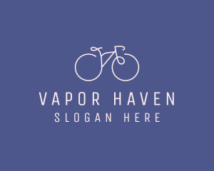 Minimalist Bicycle Bike logo design