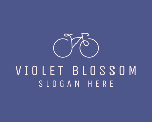 Minimalist Bicycle Bike logo design