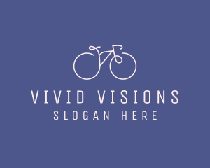 Minimalist Bicycle Bike logo design