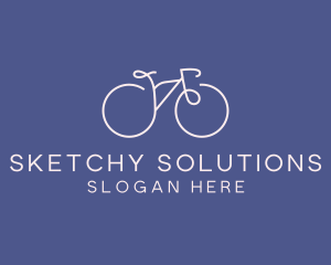 Minimalist Bicycle Bike logo