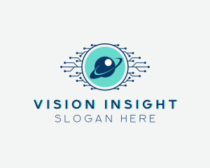  Digital Eye Orbit Security logo design