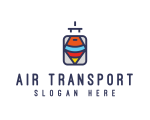 Tourist Travel Luggage  logo design