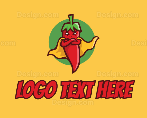 Super Spicy Pepper Logo