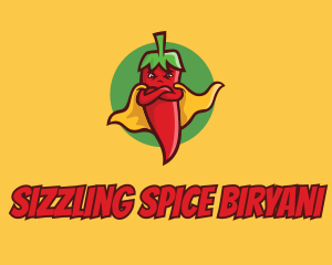 Super Spicy Pepper  logo design