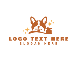 Cute Dog Toothbrush logo