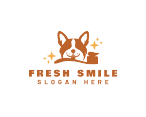 Cute Dog Toothbrush logo