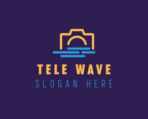 Underwater Camera Photography logo design