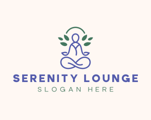 Therapy Meditation Yoga logo design