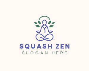 Therapy Meditation Yoga logo design