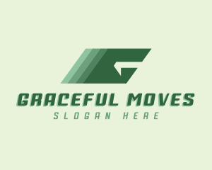 Geometric Logistics Letter G  logo design