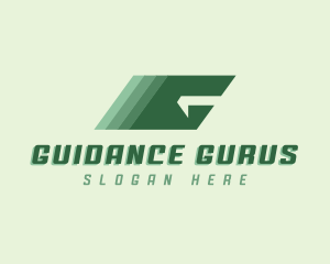 Geometric Logistics Letter G  logo design