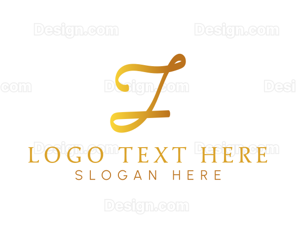 Elegant Script Business Logo