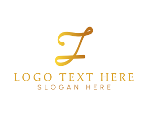 Elegant Script Business logo