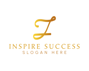 Elegant Script Business logo design