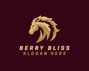 Equestrian Horse Animal logo design