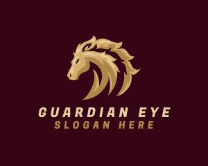 Equestrian Horse Animal logo design