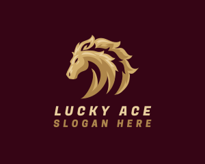 Equestrian Horse Animal logo design