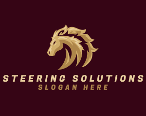 Equestrian Horse Animal logo design