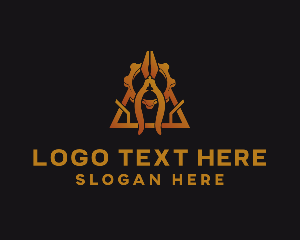 Pliers Industrial Tool  logo