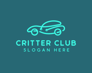 Cool Car Club logo design