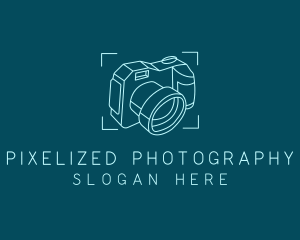 Photography Camera Focus logo design