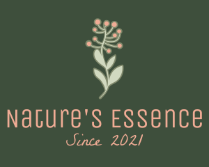 Botanical Natural Oil  logo design