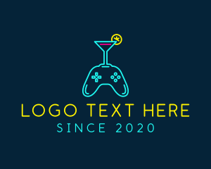 Neon Cocktail Game Console logo