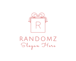 Ribbon Birthday Gift Box logo