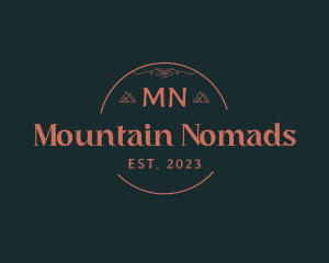 Outdoor Mountain Brand logo design