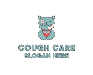 Cat Pet Care Vet logo design