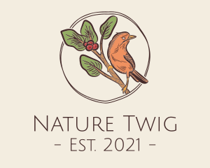 Wild Bird Berry Branch logo