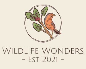 Wild Bird Berry Branch logo