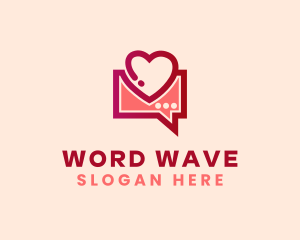 Heart Message Chat logo