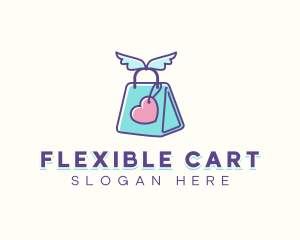 Shopping Bag Parcel logo design