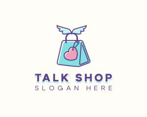 Shopping Bag Parcel logo design