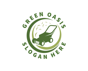 Yard Grass Lawn Mower logo