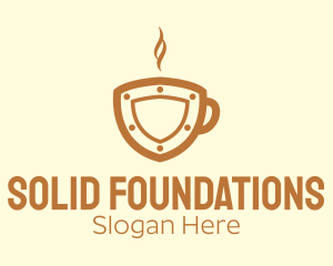 Hot Coffee Shield logo