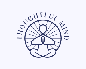 Reiki Meditation Yoga logo design