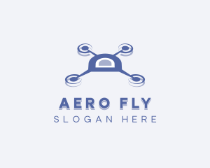 Aerial Drone Quadcopter logo